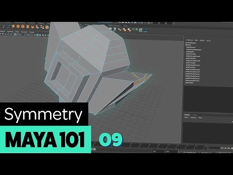 09 Maya Tutorial - Using the Symmetry Tool
