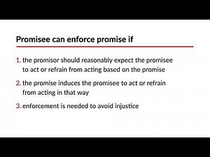Promissory Estoppel