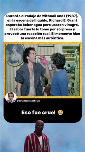 Pensaba que era agua… pero era vinagre | Withnail and I (1987) 😬