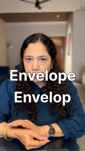 Envelope ✉️ vs Envelop | Don’t Confuse These Words | Quick English Lesson #spokenenglish