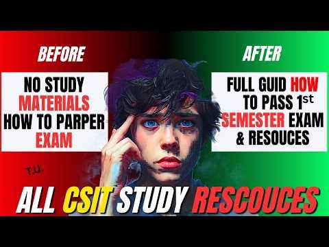 BSc.CSIT First Semester Explained | Subjects & Resources