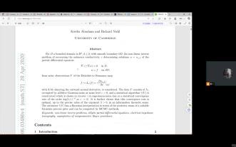[Reading]On Statistical Calderón Problems