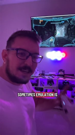 ChaChaRetro on Instagram: "Emulation is sometimes better #metroid #metroidprime #gaming #dolphin #emulation #nintendo"