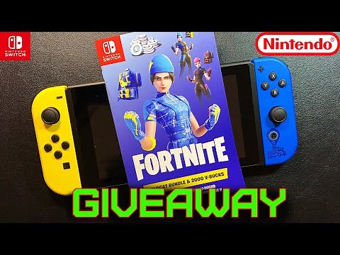 Fortnite Wildcat "CODE" GIVEAWAY on 1000 Likes | Nintendo Switch [ *CLOSED* ]
