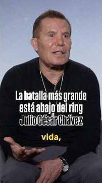 Julio César Chávez and the toughest battles of his life. 🙏🥊 #ExtraContent