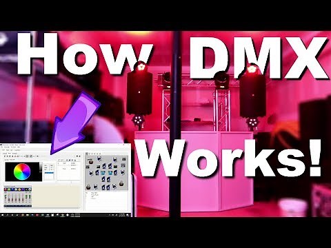 How DMX LIGHTING Works for the mobile DJ | Wireless / Wired DMX | Chauvet Show Express | What is DMX