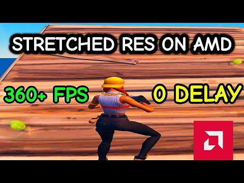 How To Get A STRETCHED RESOLUTION For AMD Graphics Cards (HUGE FPS BOOST)