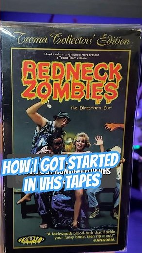My start in collecting VHS tapes. Plus one of my favorite sealed VHS tapes. #rarevisionvhs