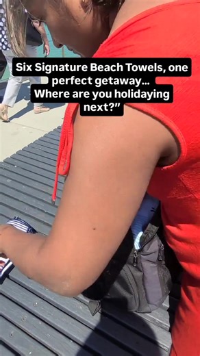 Six Signature Beach Towels, one perfect getaway. Pulled from the rucksack like postcards from places you’d rather be: Amalfi, Piha, Santorini and beyond. Holiday energy in one easy grab. Where are you holidaying next? #newlyfesimplyliving #holiday #onebagtravel #beach #beachtowel #travel #camping | Newlyfe Simply Living