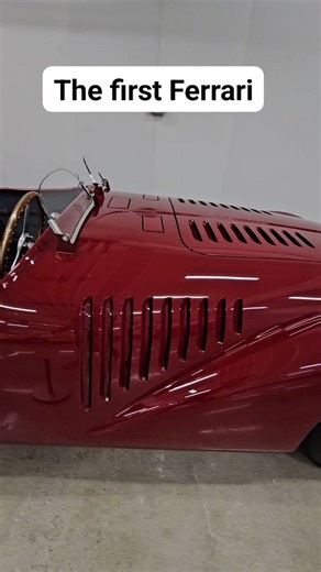 This is what the first Ferrari looked like. | This Day in Automotive History - Drive History