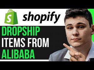 DROPSHIP ITEMS FROM ALIBABA TO SHOPIFY (EASY METHOD)
