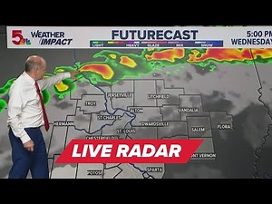 LIVE RADAR: Severe storms possible this evening in St. Louis region | Weather Impact Alert