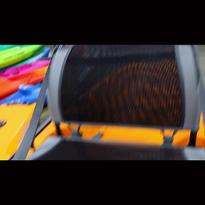 Simplicity defined, the Mirage Compass is powered by the MirageDrive 180 pedal system and Kick-Up Fins. Patented Kick-Up Fin Technology takes the worry out of kayaking in shallow, structure-filled waters by automatically retracting upon impact. Experience forward and reverse pedal propulsion with Hobie's Square Tip Fins. New for 2022 is an anodized aluminum alloy frame seat offering incredible comfort, durability and breathability with monomesh and ripstop nylon construction. The Compass offers 