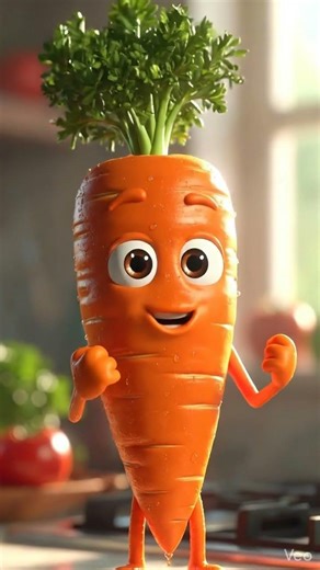 আমি গাজর #ai #cartoon #carrot #sortvideo #sorts