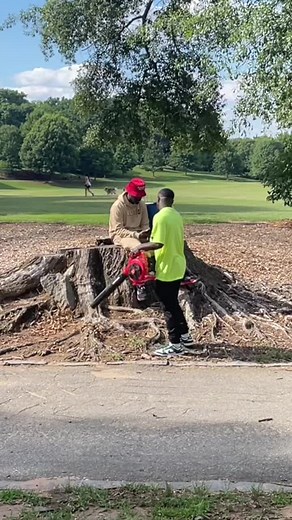 Blowing People With Leaf Blower Prank! Part 1