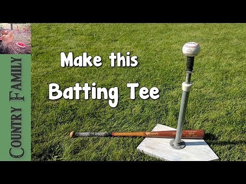 The Best Batting Tee - How to make it