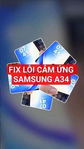 Fix Samsung A34 5G frozen touch screen error | Fix Samsung A34 5G touch screen error #smartphone