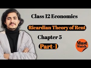 Factor Pricing || Ricardian Theoary of Rent || रिकार्डोको लगान सिद्दान्त || Class 12 Economics