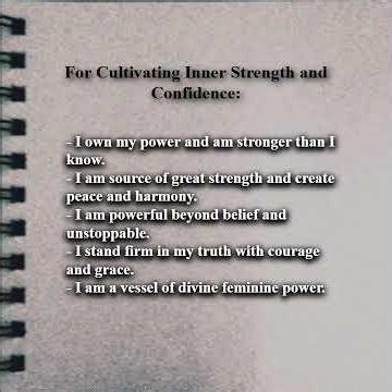 feminine energy activation subliminal for cultivating inner strength and confidence