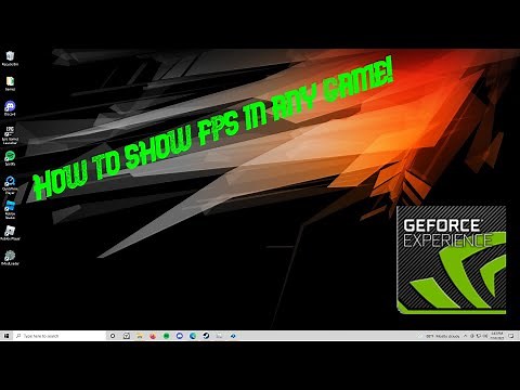 HOW TO TURN ON/OFF FPS COUNTER IN ANY GAME!