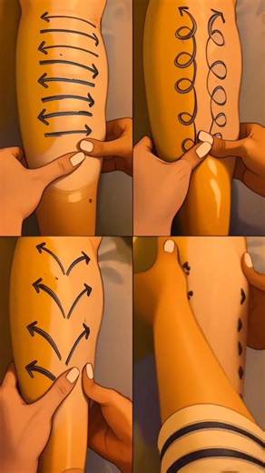 Long day. Heavy legs.A calming leg massage to ease stress, boost circulation