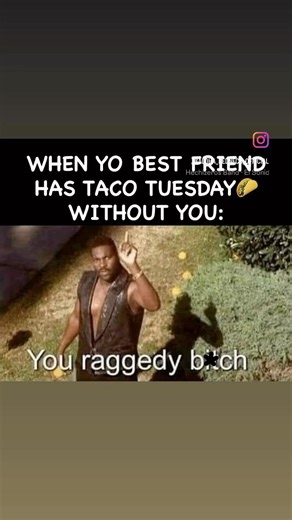 YOU RAGGEDY BISH🌮🫵😭