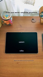 22K views | Just tap and draw—no PC required. The Wacom MovinkPad 11 wakes instantly with the Pro Pen 3, giving you the freedom to create anywhere, anytime. | Wacom | Facebook