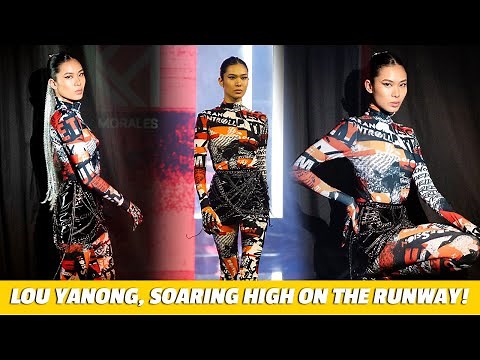Lou Yanong, soaring high on the runway! | Star Magic Inside News