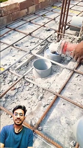 PVC pipe cutting by grinding machine 🤫✅️#shorts