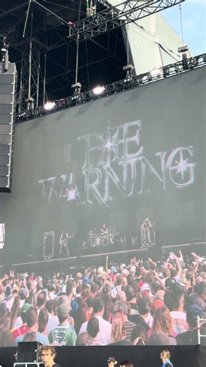 The Warning Performs Live at 2026 Mad Cool Festival