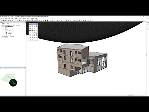 Creating lightning protection based on rolling sphere in DDScad