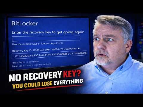 Locked Out of BitLocker? No Recovery Key = Data Loss (Fix This Now)