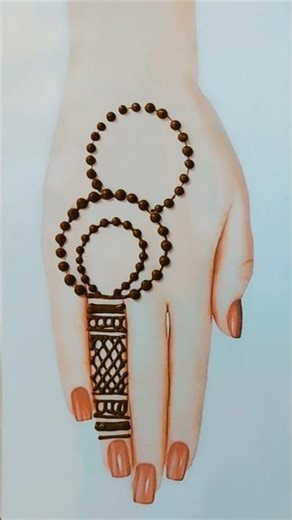 back hand easy mehndi design / easy and simple mehndi design | mehndi design | mehndi ka design ||