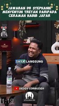 JAWABAN DR STEPHANIE LEBIH MENYENTUH HATI TRETAN MUSLIM DARIPADA CERAMAH HABIB JAFAR - MAMAT LOGIN