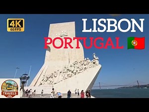 🇵🇹 4K Walking Tour of Belém Lisbon | Stunning Riverside Views, Monuments | Portugal Travel 2025