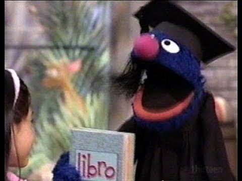 Sesame Street: Spanish Word of the Day "libro"
