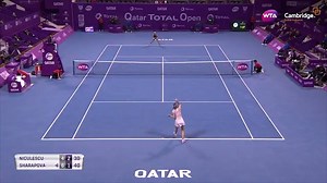 The people have spoken... Maria Sharapova has scooped the February WTA Shot of the Month 👏 ⬇️ | WTA