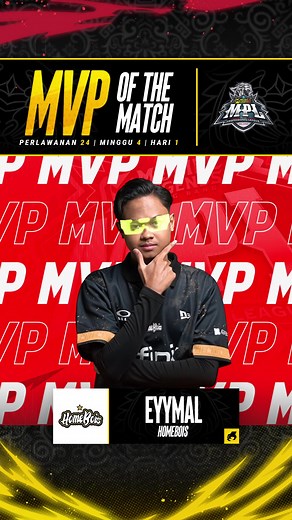 MVP kita dalam perlawanan menentang Todak jatuh kepada EYYMAL! Dengan boleh bermain dua jenis Jungler iaitu Fredrinn dan Ling, EYYMAL telah mengutip 11 kills, 19 assists dan 2 kematian. Pada pusingan pertama, EYMALL juga tidak mencatatkan sebarang kematian. Dapatkan tiket MPL MY S15 anda di bio, sekarang! #PANTANGMENGALAH #MPLMY #IniGayaKita #MPLMYS15 #PENTASKEBANGGAAN #MLBB #MobileLegendsBangBang