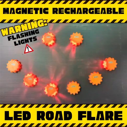 Danger will Robinson, Danger! www.sciplus.com/15-led-orange-emergency-flare-light-w-batteries/ | American Science & Surplus