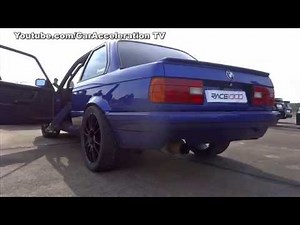 BMW 325i E30 Turbo Brutal 1000hp with Acceleration Sounds