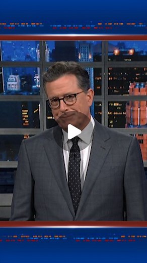 The Late Show on Instagram: "TONIGHT: Matt Gaetz reflects on the stages of grief that he caused. #Colbert"