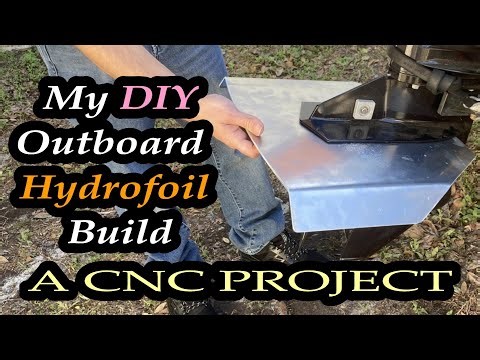 My DIY Outboard Hydrofoil Build: A CNC Project - Florida Fish hunter