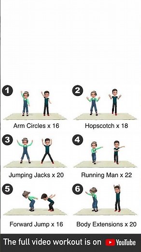 P.E. At Home: 20 Min Fun Workout For Elementary Kids