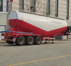 [Hot Item] 45 Cbm Powder Cement Bulk Semi Trailer for Sale Ruiyuan Brand New Powder Trailer