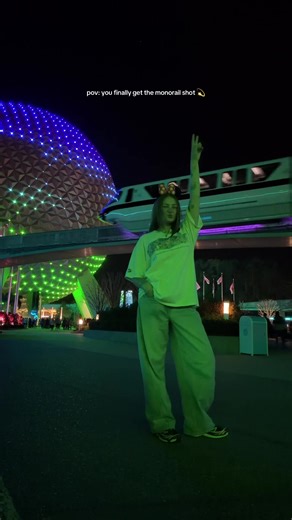 Magical Epcot Views at Night