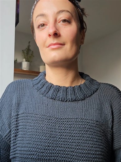 Textured Stripes Sweater Pattern for Knitters