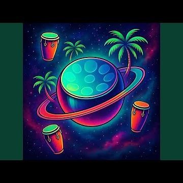 Tropical Island Chill Steel Pan