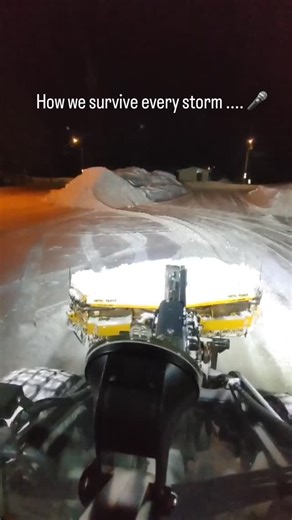 But in all seriousness - This winter has been one of the toughest we’ve faced in snow removal. Record snowfall, back-to-back storms, freezing temperatures, and very little recovery time in between. Long hours, exhausted crews, and equipment pushed to its limits. What people don’t always see is the planning, overnight calls, breakdowns, quick repairs, and constant pressure when the snow just doesn’t stop. We’ve already exceeded what a “normal” season looks like — and winter isn’t even over yet. W