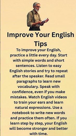 Improve Your English Tips || Learn English || Speak Up English || Daily English Conversation