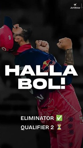 One step closer to the Final! 💪With a massive win against SRH, RR have progressed to Qualifier 2